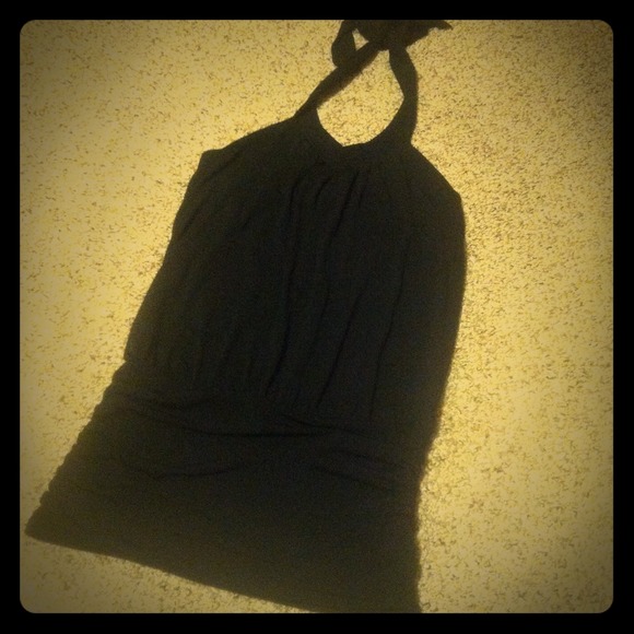 Sexy little black dress halter!