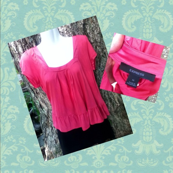 🎉🎉Petal pink baby doll tee- like new! - Picture 2 of 2