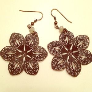 Beautiful Flower Earrings
