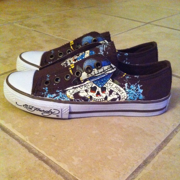 Ed Hardy tennis shoes