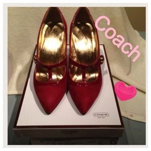 SOLD! ❌Authentic COACH Mary Jane heels