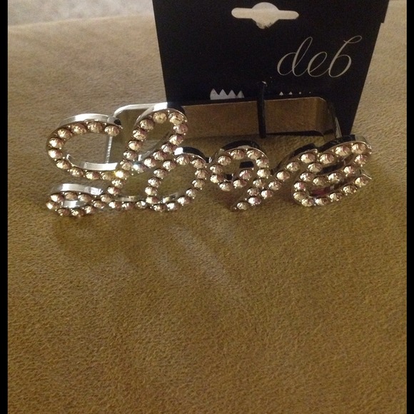 SOLD!!!! Silver Rhinestone 3finger ring