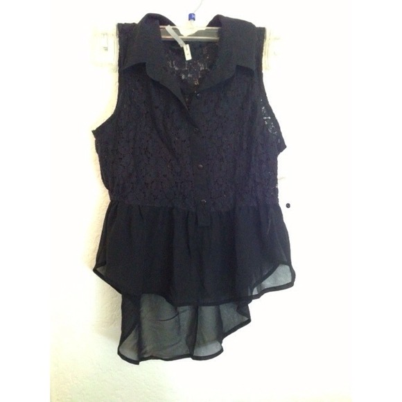 Lacey High Low Peplum Top 💗