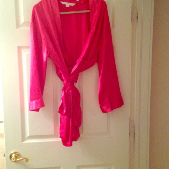 Victoria's Secret pink robe