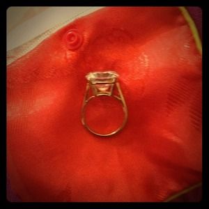 Vintage inspired bling ring!