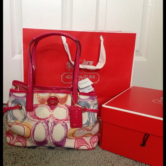 SOLD!!!    Coach scribble