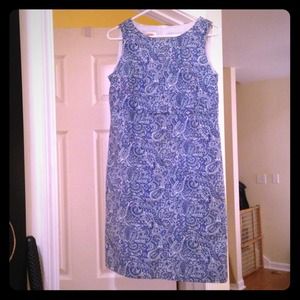 Talbots petite paisley dress