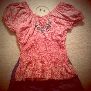 💕BUNDLED💕Ralph Lauren Jeans Co BOHO Blouse