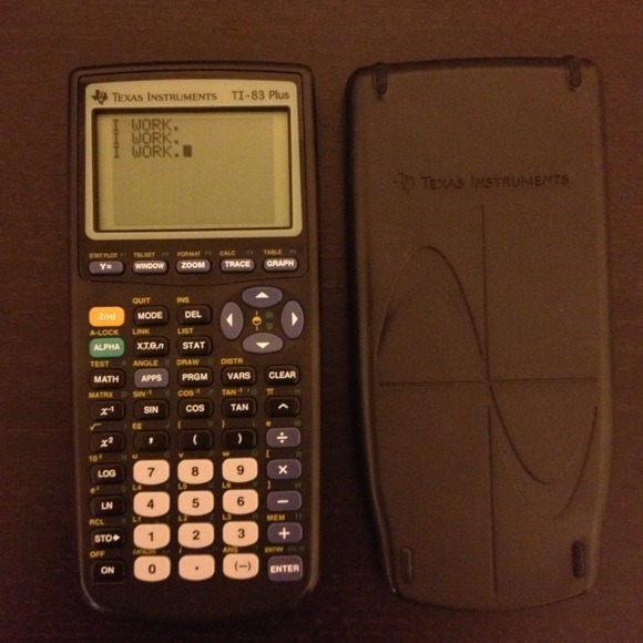 TI-83 Plus calculator-- perfect condition