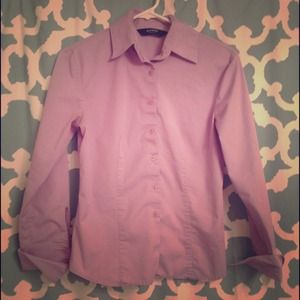 Express Light Purple Button Up Shirt
