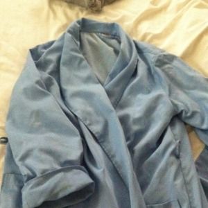 Terry lined bath robe