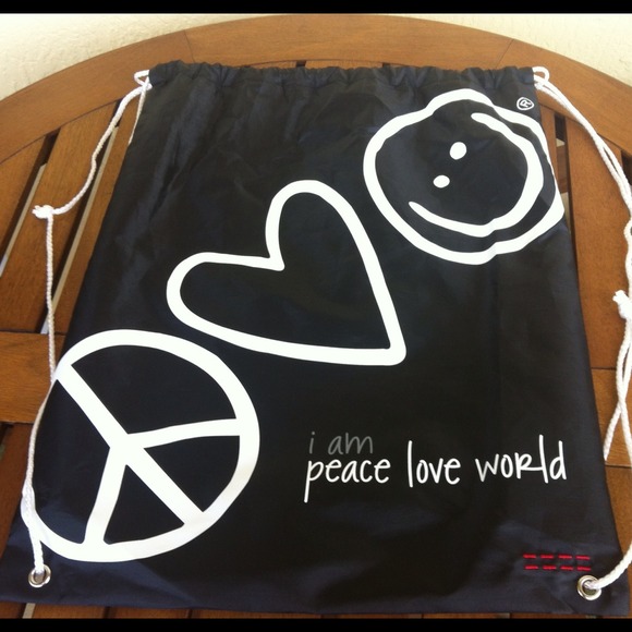 Peace Love World Backpack