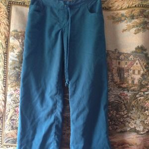 Greys Anatomy 5-pocket drawstring scrub pants.