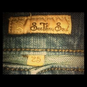 See Thru Soul Jeans