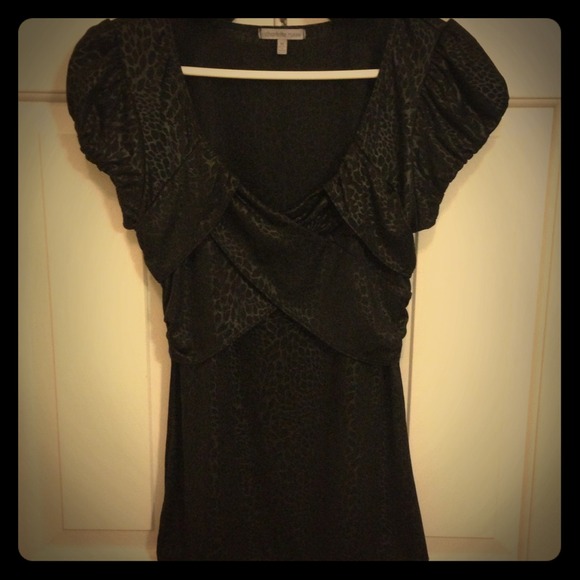 Charlotte Russe black and gray top size M
