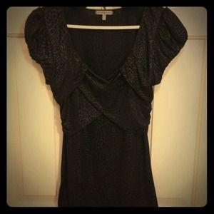 Charlotte Russe black and gray top size M