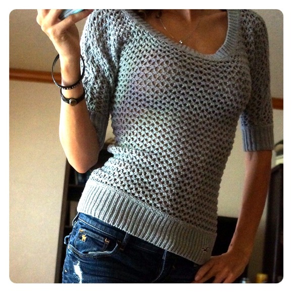 ❌SOLD❌ Grey knitted sweater shirt