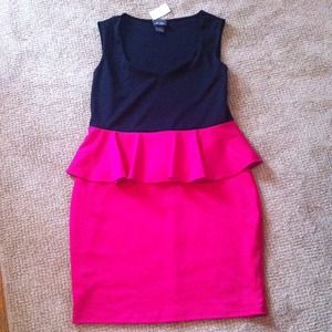 💢💢SOLD💢💢Cute peplum dress REDUCED