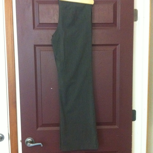 Brown and grey dress pants
