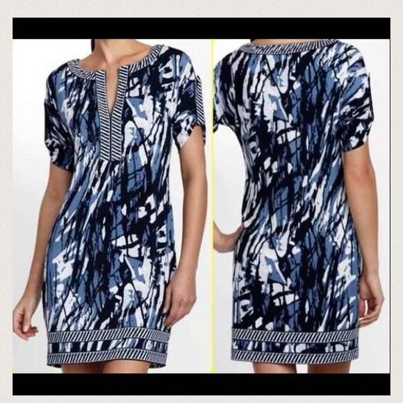 ❌Traded❌Only worn once!!!! BCBG blue hue dress 💙 - Picture 3 of 3