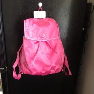 Sold----Coach backpack