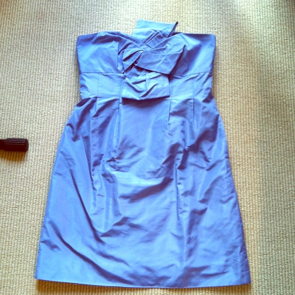 Bow Monde Silk Taffeta Dress
