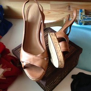 Sold in bundle Sling back heels.