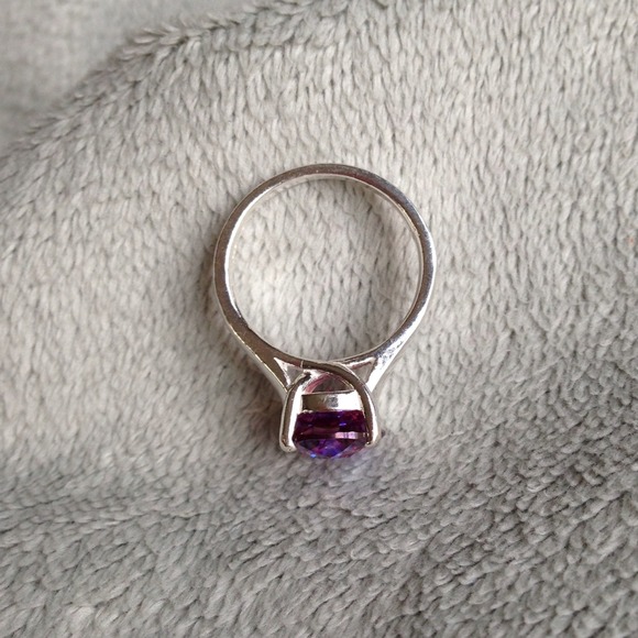 Custom order - Oval Pink Mystic Topaz Silver Ring - Picture 3 of 4