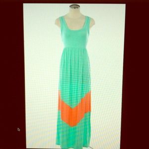 SOLD! Mint Maxi Dress. NWOT