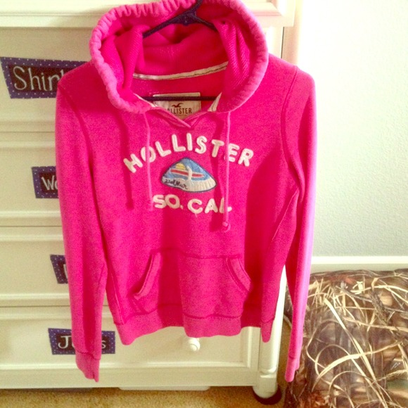 🚫SOLD🚫Pink hollister hoodie