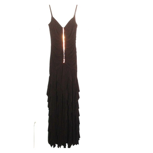 Long black formal dress - Picture 1 of 4