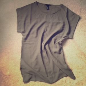 RESERVED - H&M military green tunic