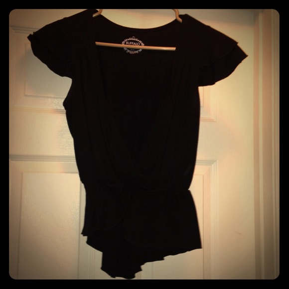 Black high low top