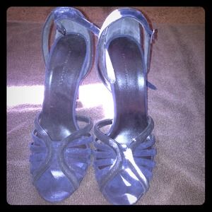 Balenciagia Suede Navy and Blk .NBW ... Size 9 1/2