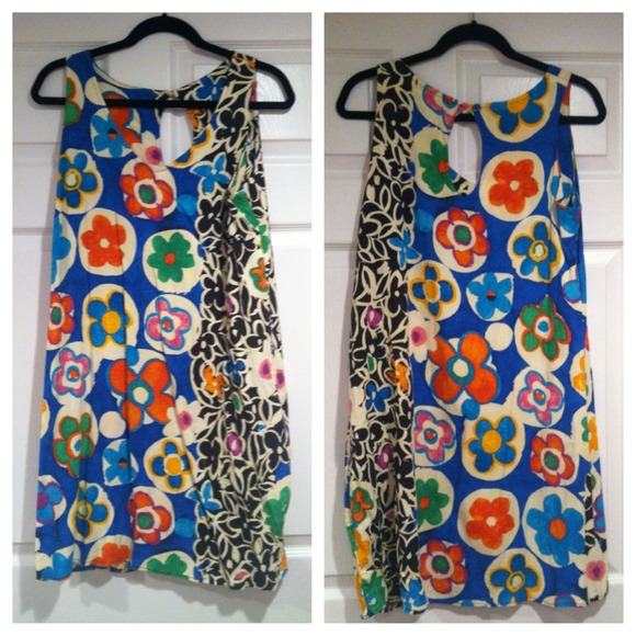 Jams World bright printed loose dress! Like new!