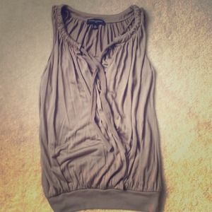 Banana Republic - silk bubble tank