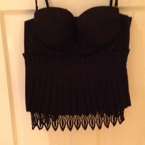 Marciano corset top black