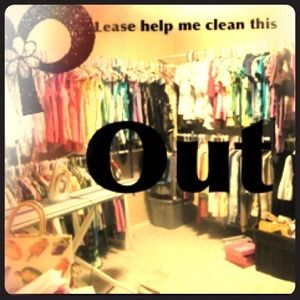 Follow me! Lots to clean out ❤