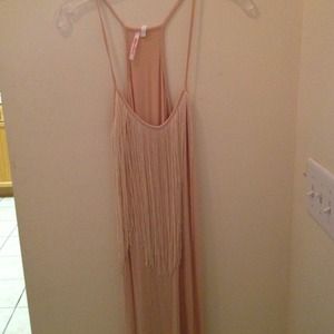 Fringe Maxi Dress