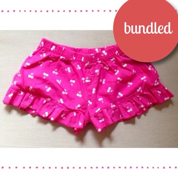 Forever 21 Other Sold F2 Cherry Ruffle Sleep Shorts Poshmark