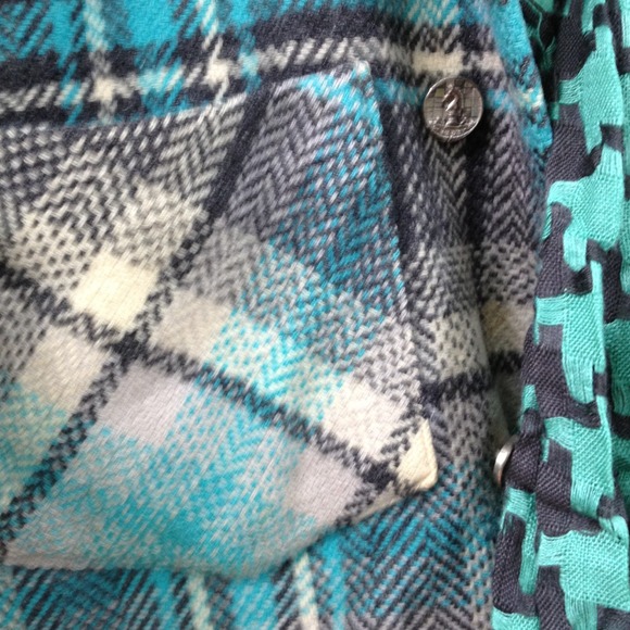 Sale💜Rare wool jacket coat shirt!😍a beauty💛💜 - Picture 3 of 4