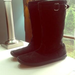 One year old Coach winter boots