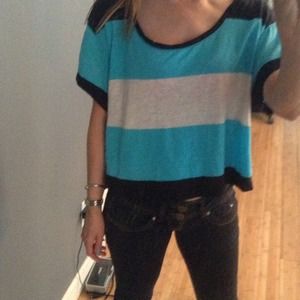 SOLD! SOLD!!VS PINK striped shirt