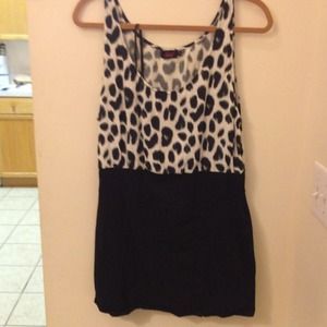 Dalmatian print dress