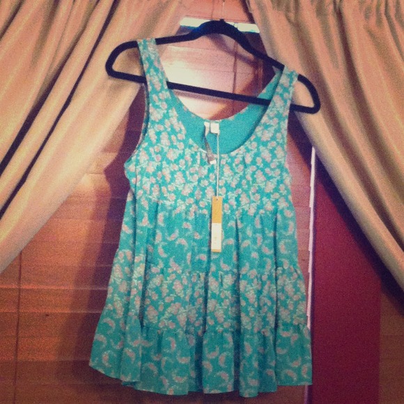Chiffon tiered tank topTAKE AN ADDITIONAL 50% OFF!