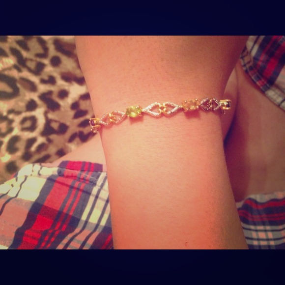 Colorful diamond Bracelet.