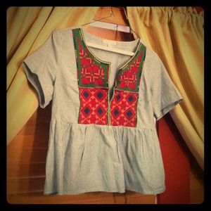 REDUCED!! Boho chic topTAKE AN ADDITIONAL 50% OFF!