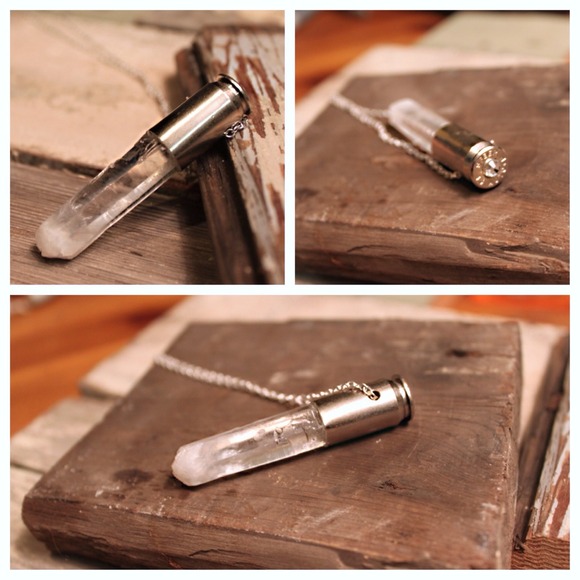 Quartz in 40 cal. Bullet and Swarovski tip