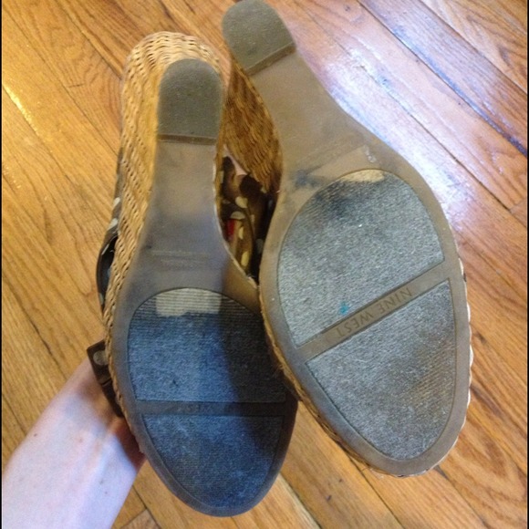 Nine West summer wedges - Picture 3 of 4
