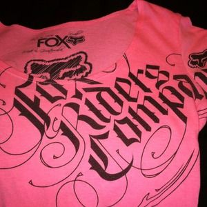 Hot Pink Fox Shirt